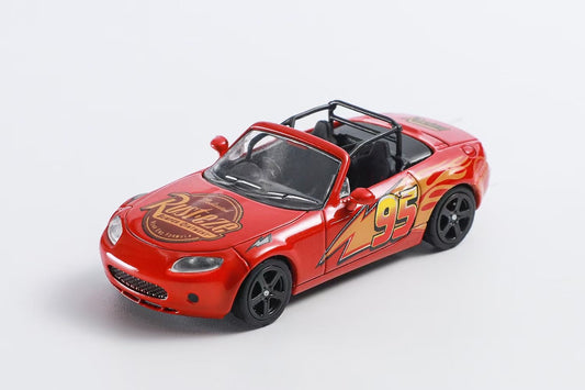 DCT 1:64 Mazda MX-5 MX5 NC Track Version RHD Rust-eze Red Mazda Official Licensed