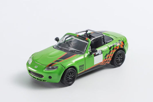 DCT 1:64 Mazda MX-5 MX5 NC Track Version RHD Green Mazda Official Licensed