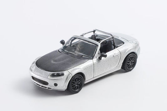 DCT 1:64 Mazda MX-5 MX5 NC Track Version RHD Silver Mazda Official Licensed
