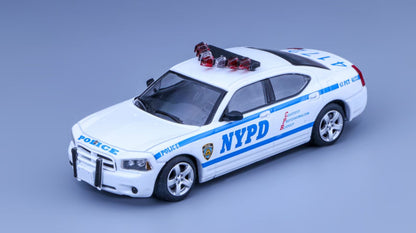 Rollin 1:64 Dodge Charger MK6 LX 2008 NYPD New York Police White