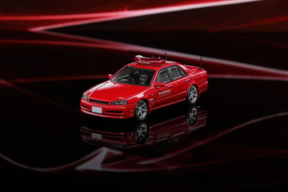 Mortal 1:64 Nissan Skyline GT-R ER34 25GTT GT-T Turbo Japanese Fire Department Red Limited 699 Pieces