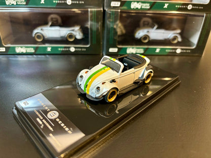 Inspire Model 1/64 Volkswagen Beetle RWB Robert Design Stripe- White 2(ST740008H)