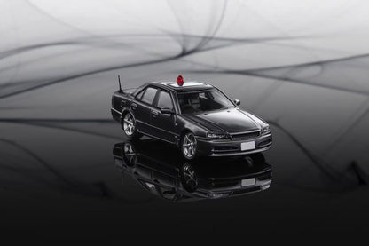 Mortal 1:64 Nissan Skyline GT-R ER34 25GTT GT-T Turbo Japanese Police Grey Limited 699 Pieces