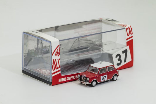 GCD 1:64 Mini Morris MK1 Mini Cooper S Rallye Automobile Monte-Carlo #37 1964 Winner (Morris Mini Official Licensed)