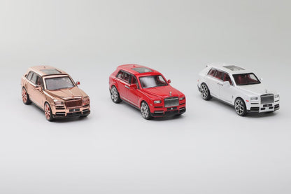Smallcarart 1:64 Rolls Royce Cullinan White Limited 399 Pieces
