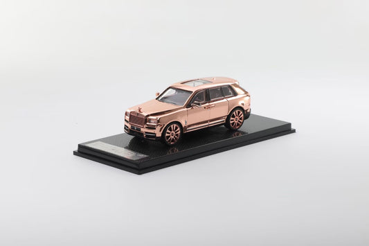 Smallcarart 1:64 Rolls Royce Cullinan Rose Gold Limited 399 Pieces