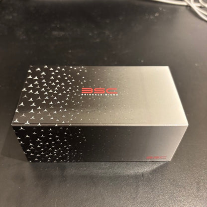 BSC X Rhino Model 1:64 Mercedes Benz AMG GTS MK1 C190 Carbonerre Wide Body Custom Starlight Black with Premium Box Packaging