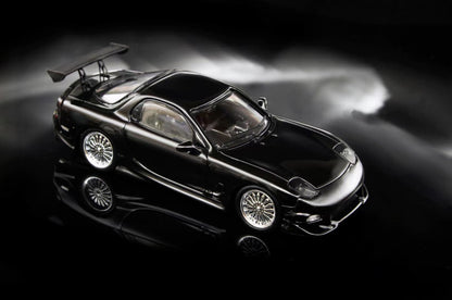 Mortal 1:64 Mazda RX-7 FD3S Veilside Fortune Custom Pearl Black
