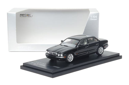 AR Box 1:64 Jaguar XJ350 Ebony Black Jaguar Official Licensed