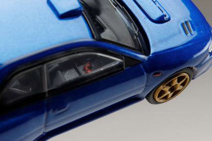 Hobby Japan x JDM64 1/64 SUBARU Impreza-22B STi Version (GC8) JDM STYLE SONIC BLUE MICA (HJDM003B-10)