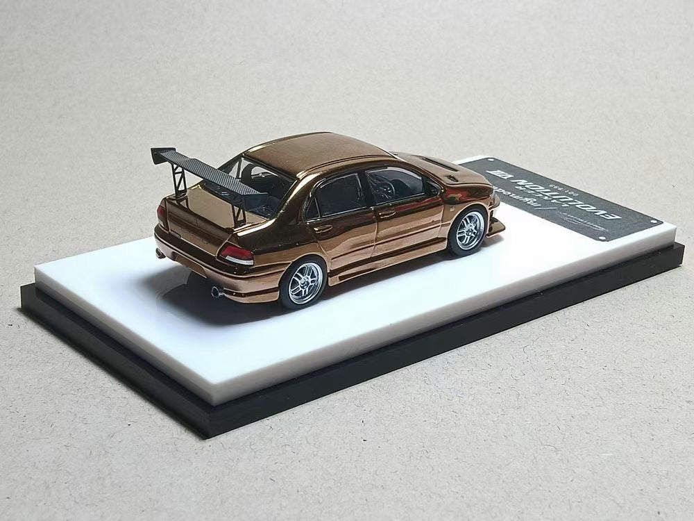 Model Collect 1:64 Mitsubishi Lancer Evolution 7 EVO VII Chrome Copper