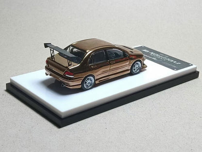 Model Collect 1:64 Mitsubishi Lancer Evolution 7 EVO VII Chrome Copper