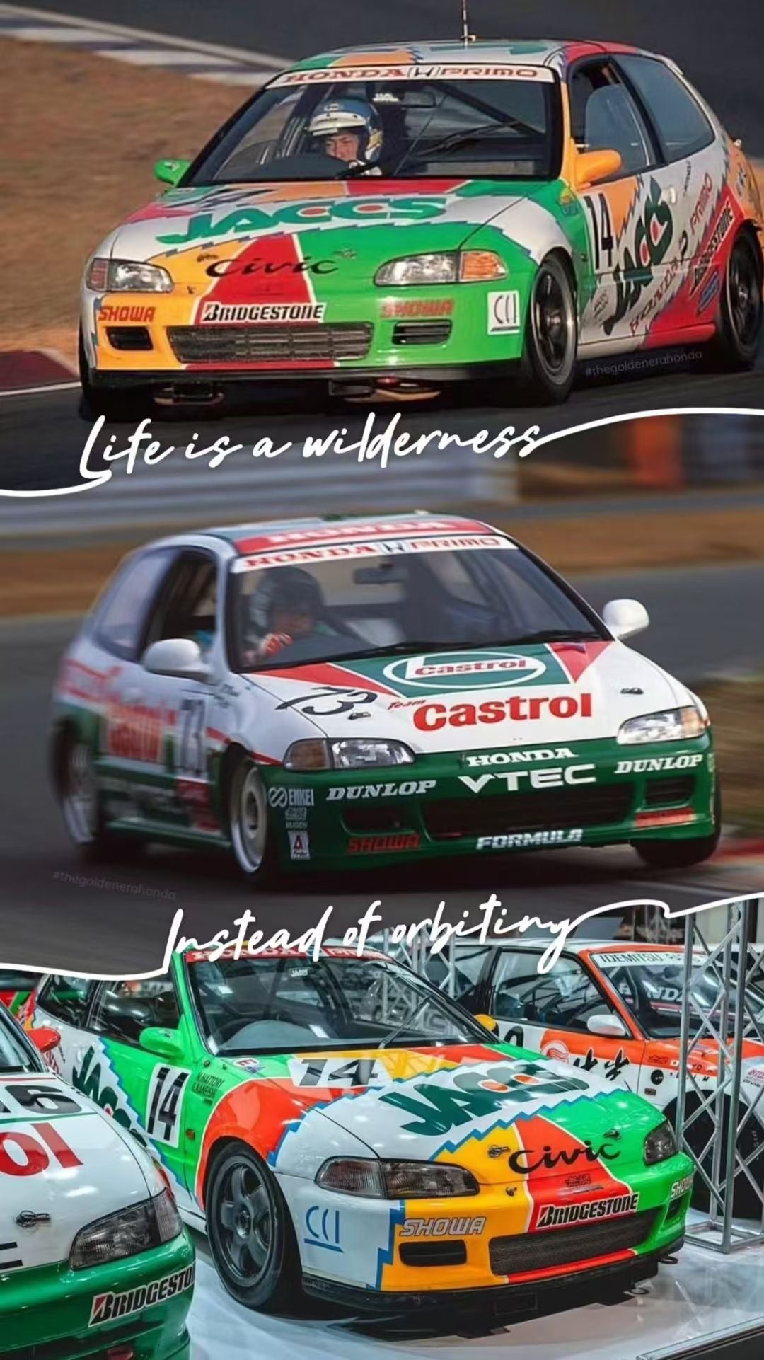 Street Weapon 1:64 Honda CIVIC EG6 Castrol #76 Edition (Car B in the photo)