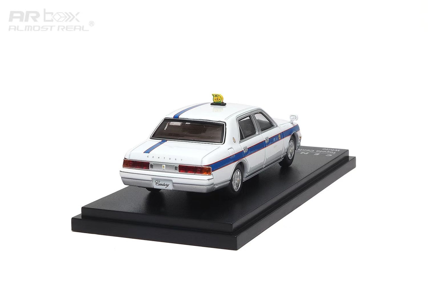 AR Box 1:64 Toyota Century MK2 G50 White Taxi 1997 Toyota Official Licensed