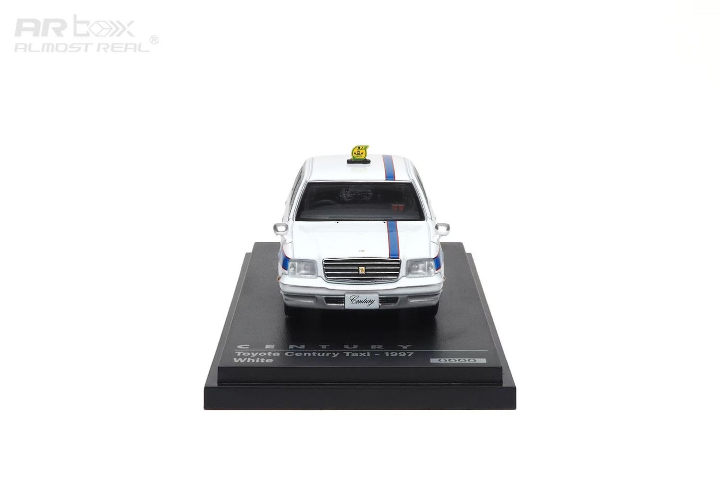 AR Box 1:64 Toyota Century MK2 G50 White Taxi 1997 Toyota Official Licensed