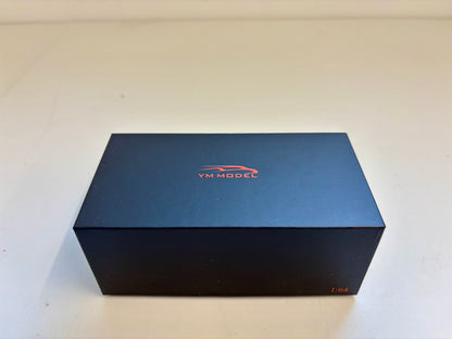 [Premium Resin Model] YM Model 1:64 Maserati MC12 Stradale Carbon Blue with Italian Stripes Limited 299 Pieces