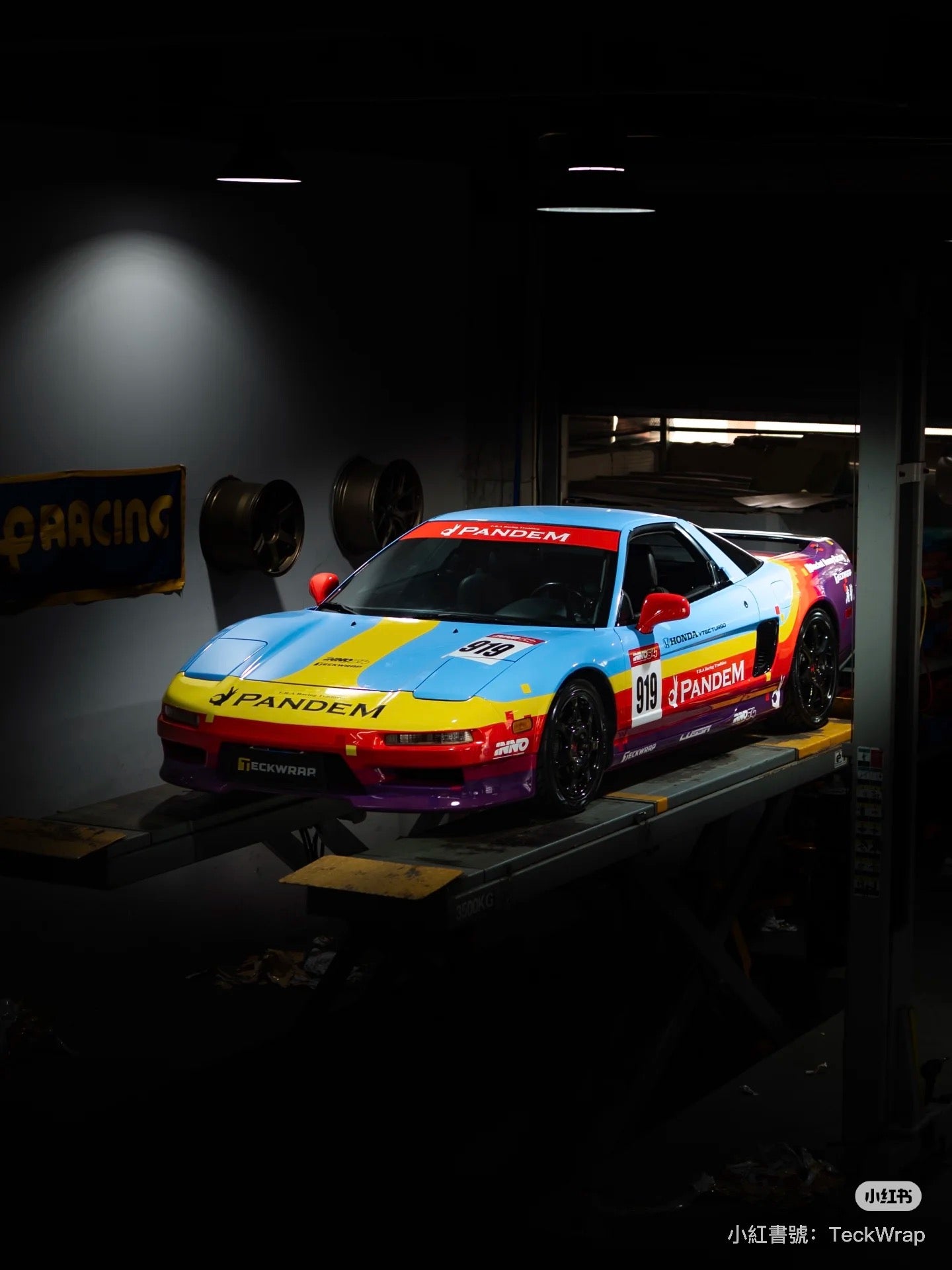 INNO64 1:64 HONDA NSX (NA1) PANDEM ROCKET BUNNY China APA XPO 2025 Event Special Edition in Premium Box Packaging (Chance of a Chase Car) (IN64-NSXP-APA25)