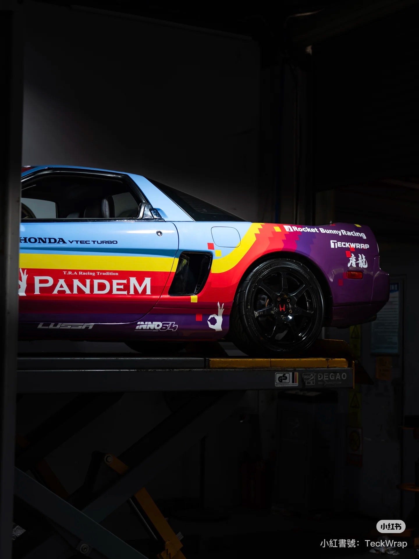 INNO64 1:64 HONDA NSX (NA1) PANDEM ROCKET BUNNY China APA XPO 2025 Event Special Edition in Premium Box Packaging (Chance of a Chase Car) (IN64-NSXP-APA25)