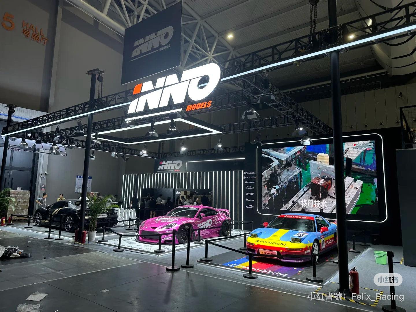 INNO64 1:64 HONDA NSX (NA1) PANDEM ROCKET BUNNY China APA XPO 2025 Event Special Edition in Premium Box Packaging (Chance of a Chase Car) (IN64-NSXP-APA25)
