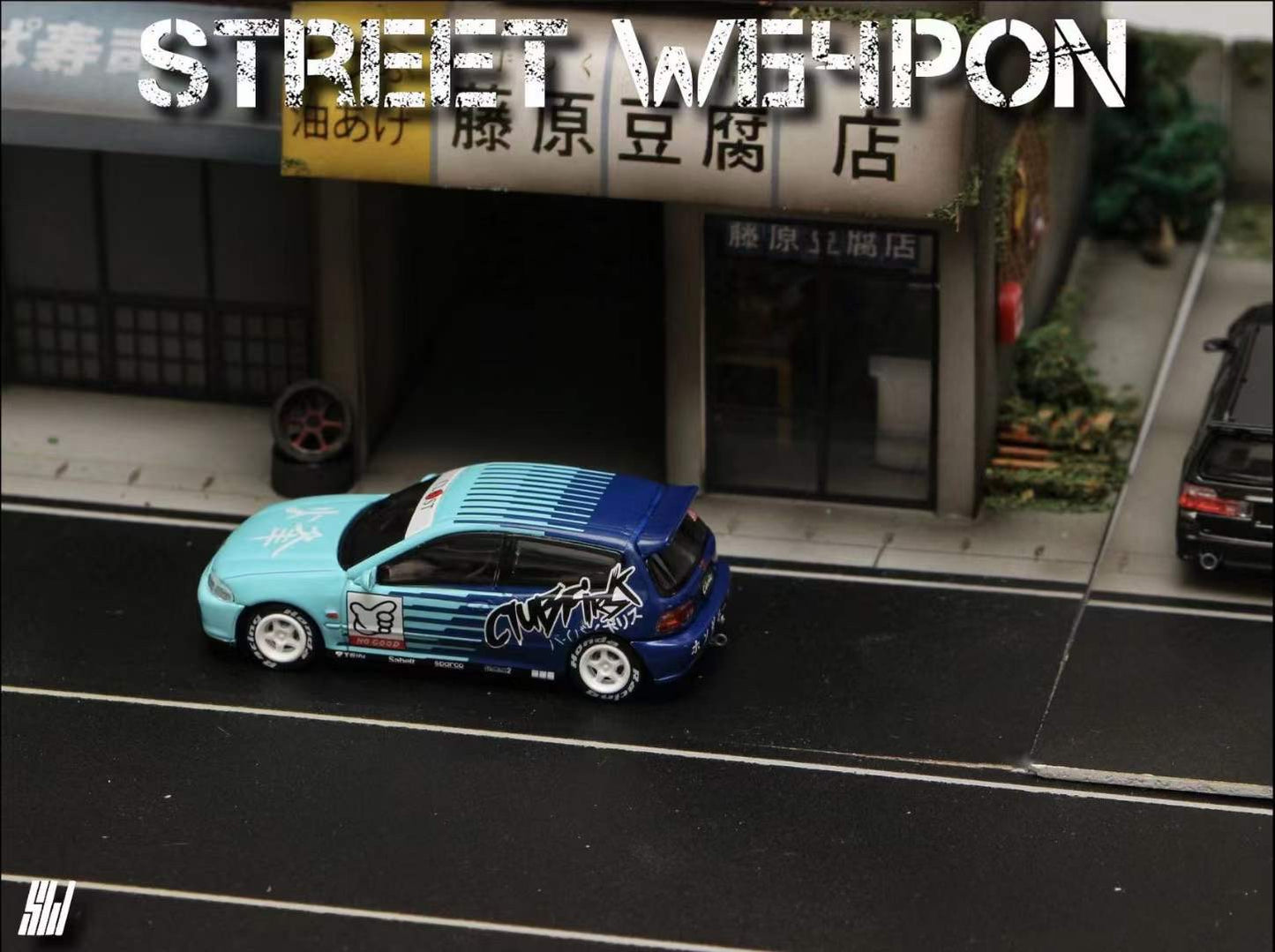 Street Weapon 1:64 Honda CIVIC EG6 Falken Edition