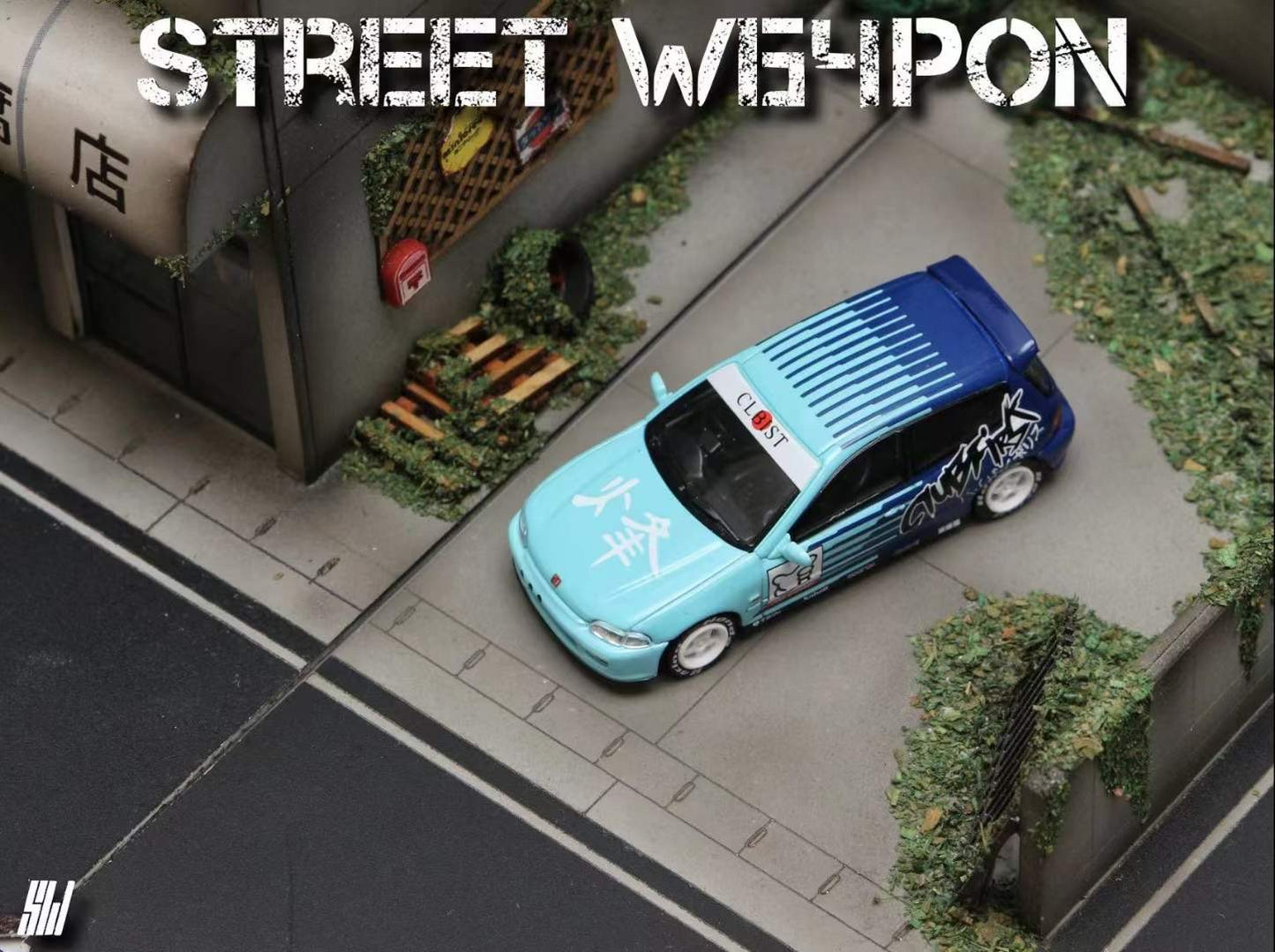 Street Weapon 1:64 Honda CIVIC EG6 Falken Edition