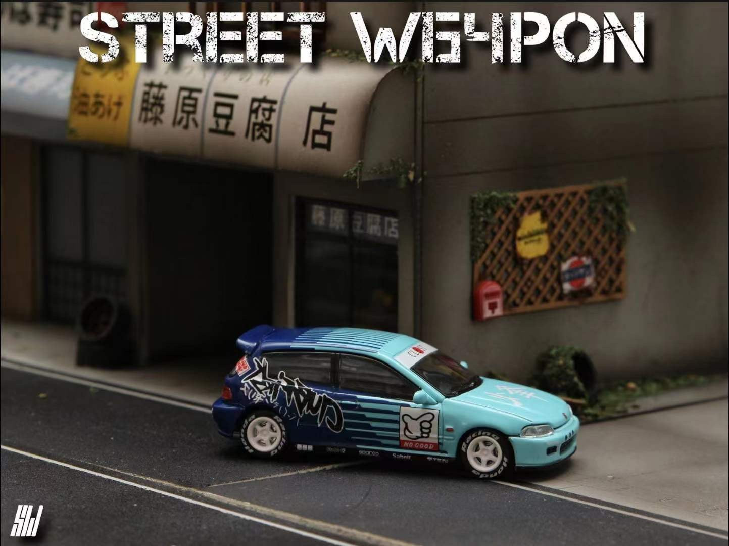 Street Weapon 1:64 Honda CIVIC EG6 Falken Edition