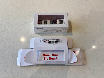 (Damaged Box with Replacement) Tarmac Works 1/64 Ford RS200 White - HOBBY64+