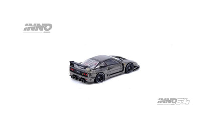 INNO64 1:64 Ferrari LBWK F40 Chrome Black (Chance of a Chase Car) (IN64-LBWKF40-CHB)