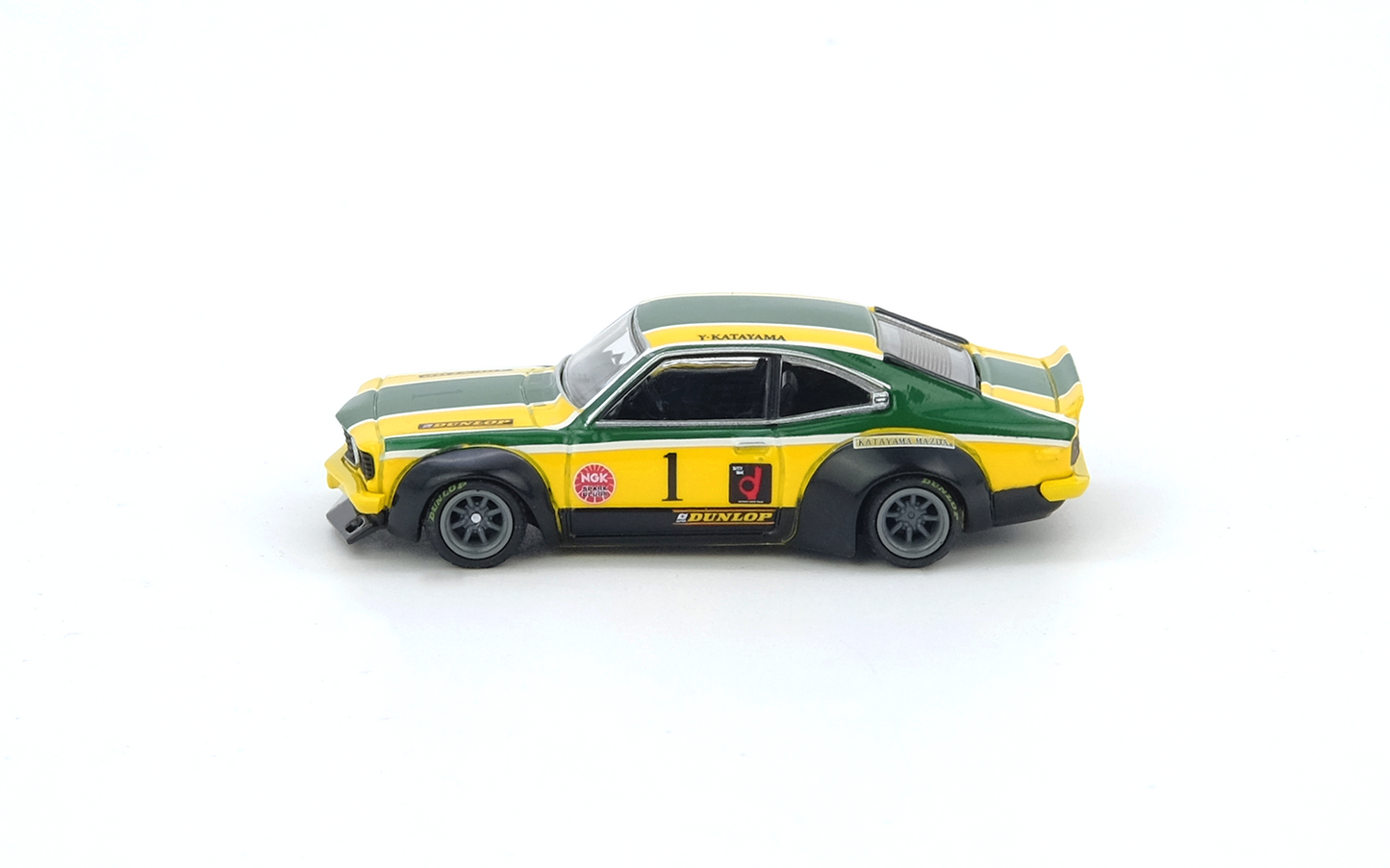 INNO64 1:64 MAZDA SAVANNA RX3 KATAYAMA RACING Livery (IN64-RX3-KTYM)