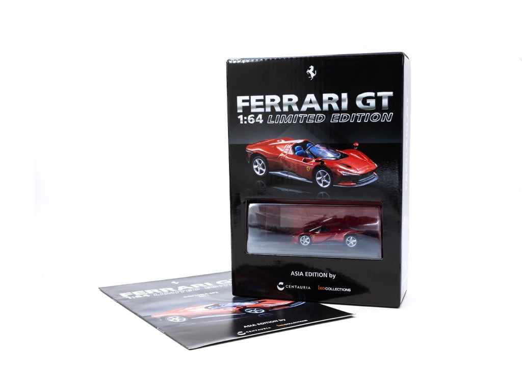 CENTAURIA x IXO COLLECTIONS 1:64 FERRARI GT 1:64 Magazine ASIA EDITION - FERRARI DAYTONA SP3 2021 (English Version)
