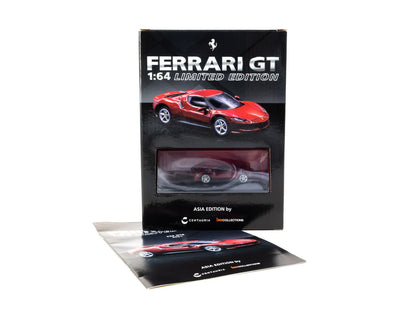 CENTAURIA x IXO COLLECTIONS FERRARI GT 1:64 Magazine ASIA EDITION - FERRARI 296 GTB 2021 (English Version)