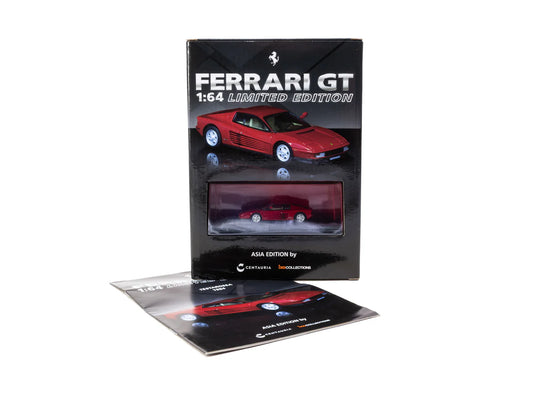CENTAURIA x IXO COLLECTIONS FERRARI GT 1:64 Magazine ASIA EDITION - FERRARI TESTAROSSA 1984 (English Version)