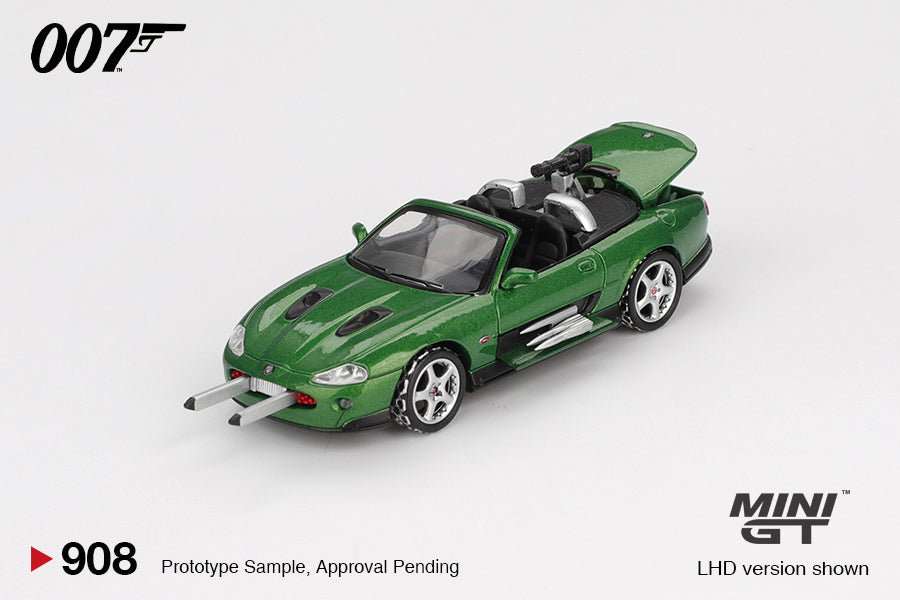 Mini GT 1:64 Jaguar XKR "Die Another Day" Blister Packaging English Version (MGT00908-007E)