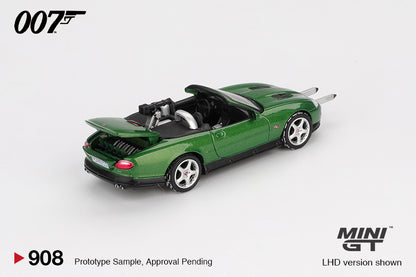 Mini GT 1:64 Jaguar XKR "Die Another Day" Blister Packaging English Version (MGT00908-007E)