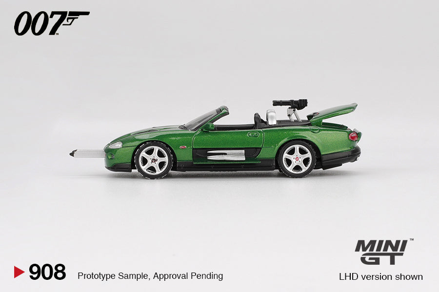 Mini GT 1:64 Jaguar XKR "Die Another Day" Blister Packaging English Version (MGT00908-007E)