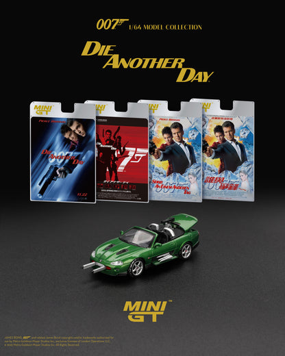 Mini GT 1:64 Jaguar XKR "Die Another Day" Blister Packaging English Version (MGT00908-007E)