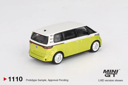 Mini GT 1:64 Volkswagen ID.Buzz Candy White / Pomelo Yellow (MGT01110-CH)