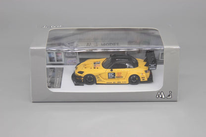 [Premium Resin Model] MJ Model 1:64 Honda S2000 AP1 Top Fuel Type-RR Custom Yellow