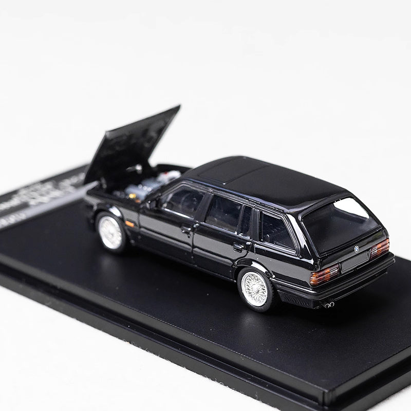 Mortal BMW 3 Series M3 E30 Wagon Pearl Black Ordinary Stance Openable Front Hood Detailed Engine Limited 799 Pieces