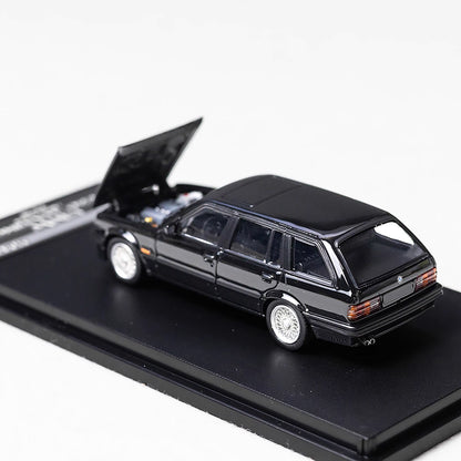 Mortal BMW 3 Series M3 E30 Wagon Pearl Black Ordinary Stance Openable Front Hood Detailed Engine Limited 799 Pieces