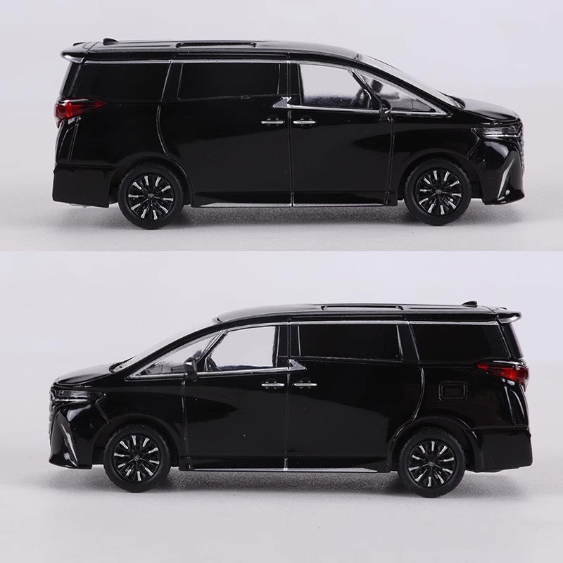 DCT 1:64 Toyota Alphard MK4 AH40 RHD Black Toyota Official Licensed