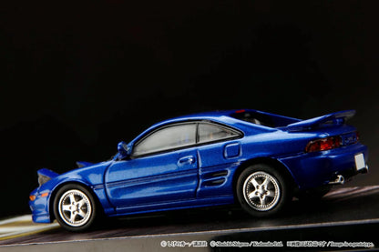 Hobby Japan 1:64 Toyota MR2 SW20 G-Limited Folding Headlight Initial D Official Licensed Kai Kogashiwa VS Takumi Fujiwara with Kai Kogashiwa Figure Driving In The Car