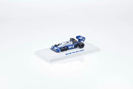 Kyosho 1:64 TYRRELL P34 (1977) No.4 Official Licensed by Tyrrell & Goodyear