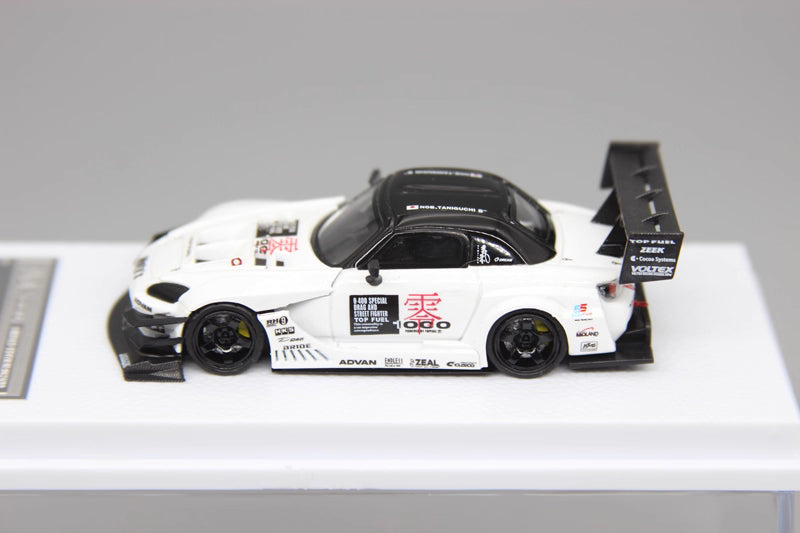 [Premium Resin Model] MJ Model 1:64 Honda S2000 AP1 Top Fuel Type-RR Custom White