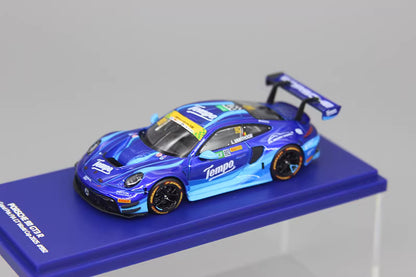 AR Box 1:64 Porsche 911 GT3 R Macau Grand Prix FIA GT World Cup 2025 #992 Tempo Porsche Official Licensed (630002111)