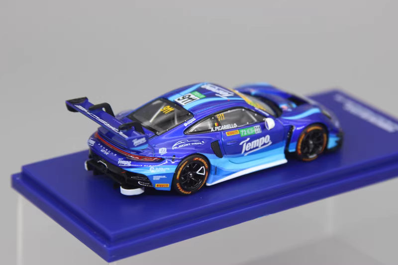 AR Box 1:64 Porsche 911 GT3 R Macau Grand Prix FIA GT World Cup 2025 #911 Tempo Porsche Official Licensed (630002011)