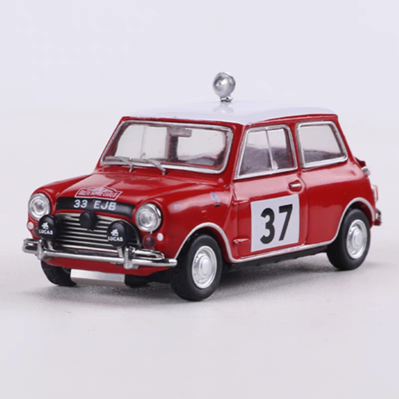 GCD 1:64 Mini Morris MK1 Mini Cooper S Rallye Automobile Monte-Carlo #37 1964 Winner (Morris Mini Official Licensed)