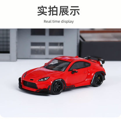 Fuji 1:64 Toyota Pandem GR86 Rocket Bunny Red