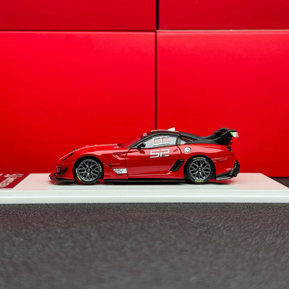SK Model 1:64 Ferrari 599XX EVO Circuit Edition - #52 Standard Red in Premium Box Packaging