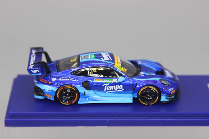 AR Box 1:64 Porsche 911 GT3 R Macau Grand Prix FIA GT World Cup 2025 #992 Tempo Porsche Official Licensed (630002111)